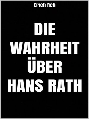 cover image of Die Wahrheit über Hans Rath